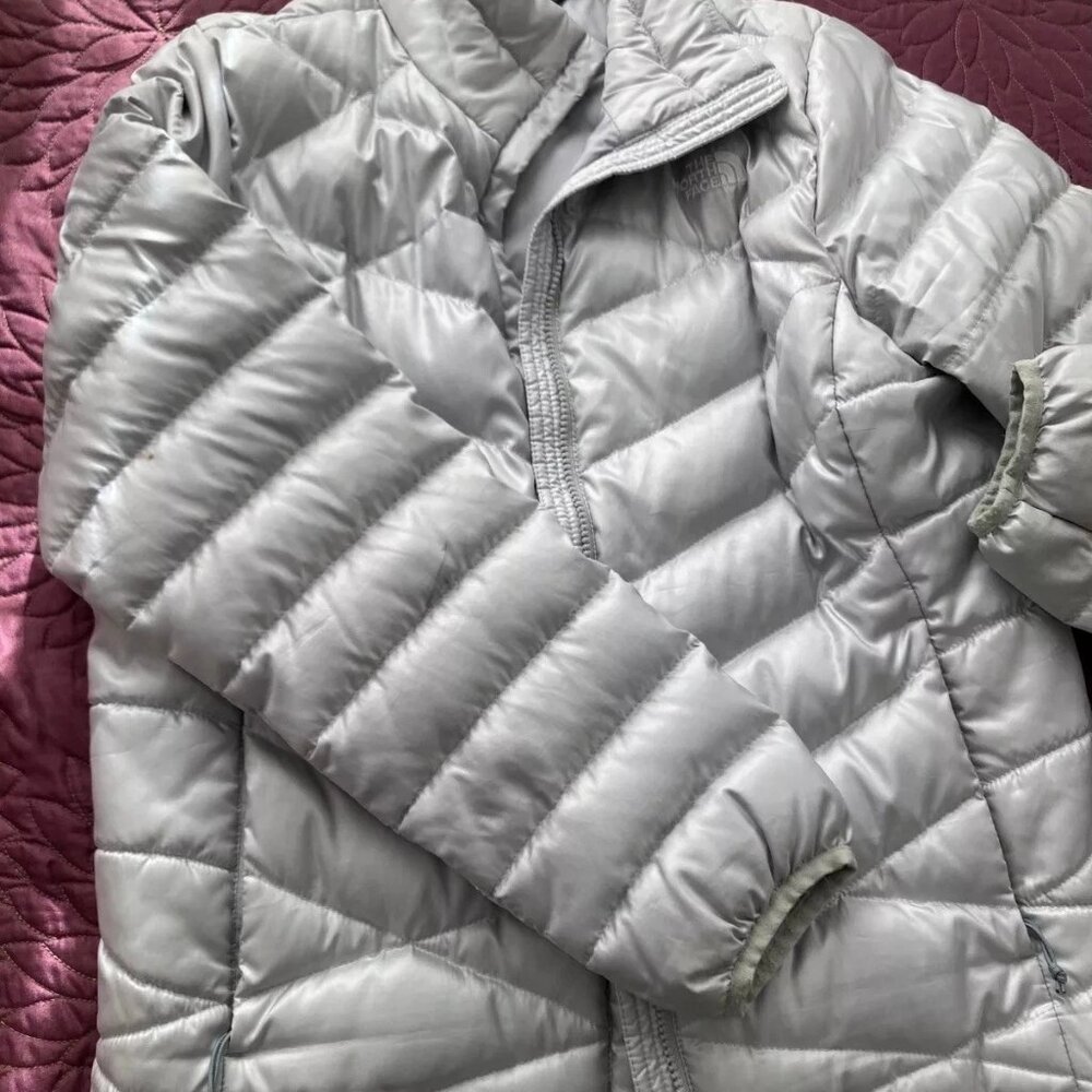 The North Face Women's Aconcagua Jacket, Grey Color, L - Picture 3 of 8